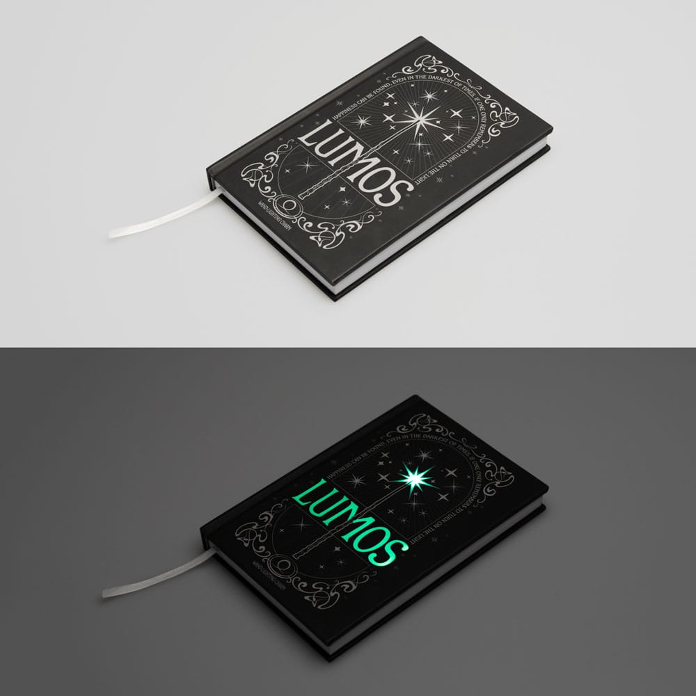 Harry Potter carnet de notes A5 Premium avec la lumière Lumos Maxima
