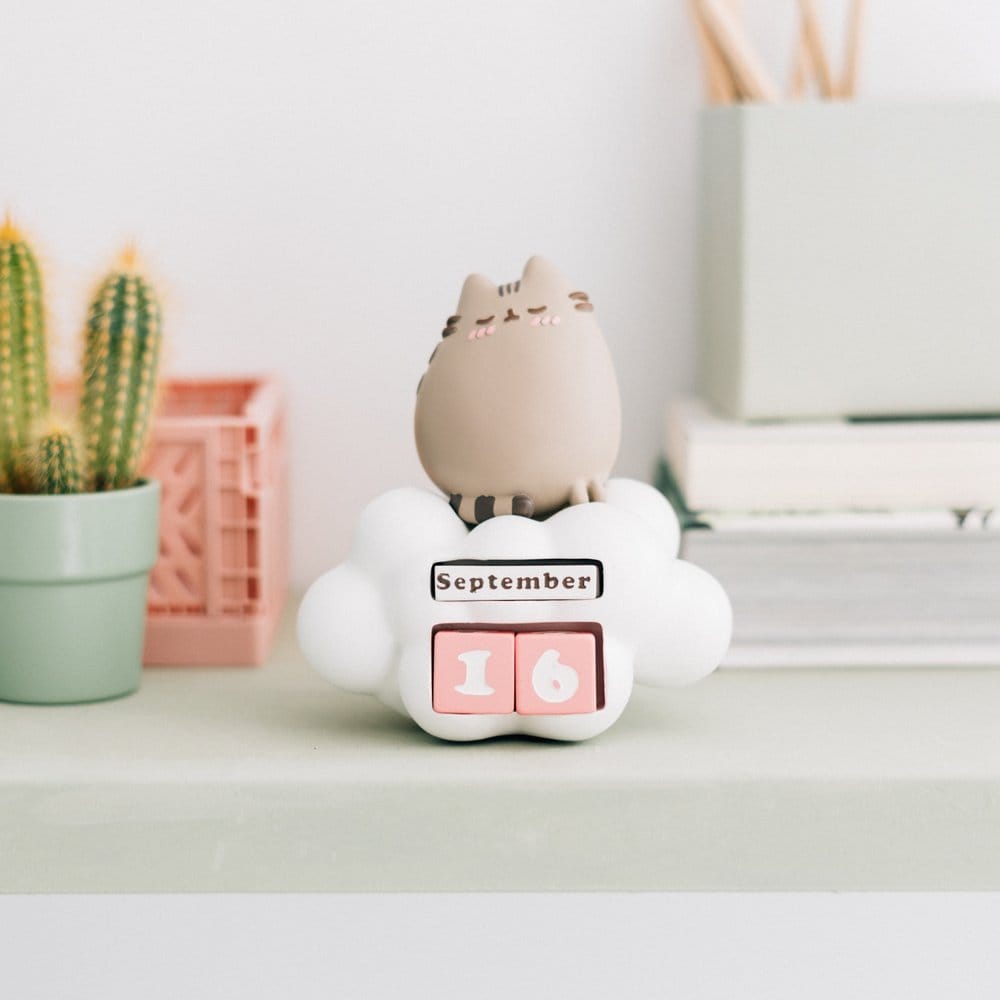 Pusheen calendrier perpétuel 3D Purrfect Love Collection 12 cm
