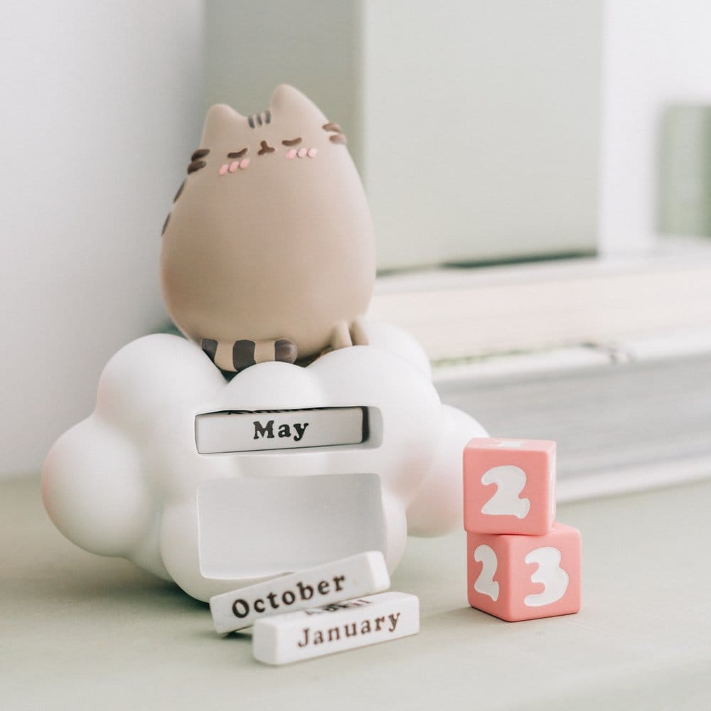 Pusheen calendrier perpétuel 3D Purrfect Love Collection 12 cm