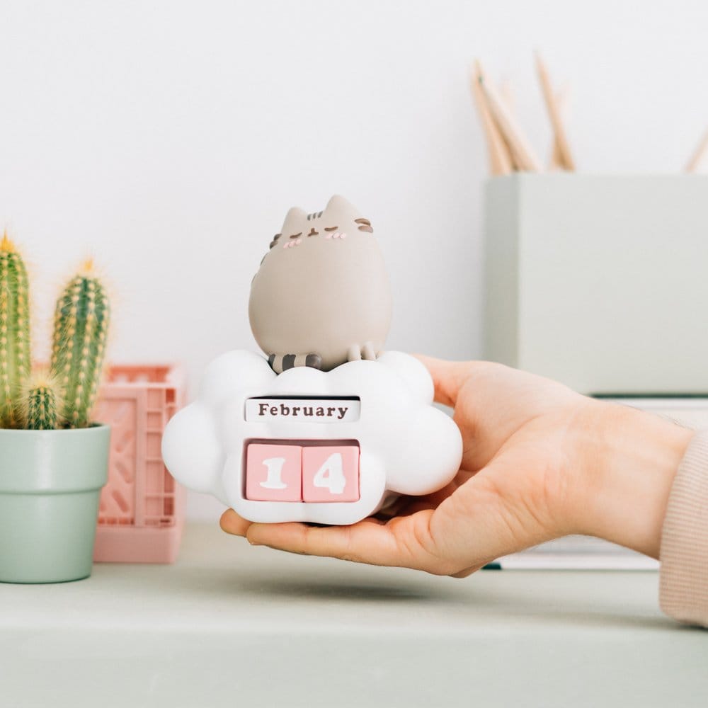 Pusheen calendrier perpétuel 3D Purrfect Love Collection 12 cm