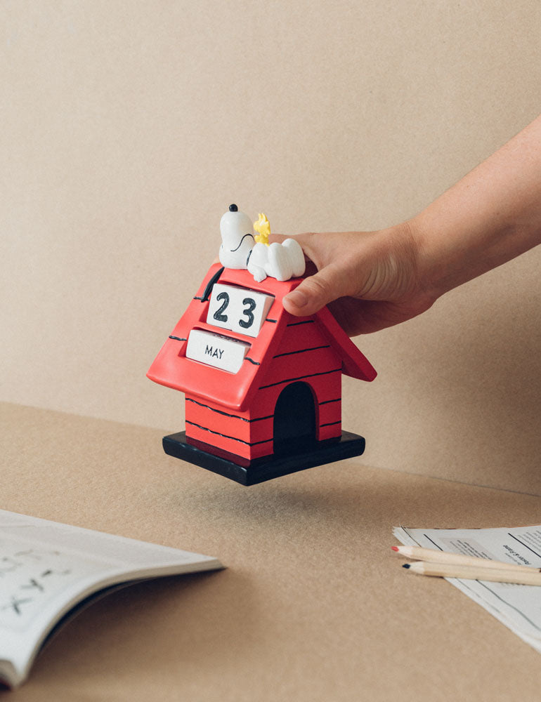 Peanuts Calendrier perpétuel 3D Snoopy Niche