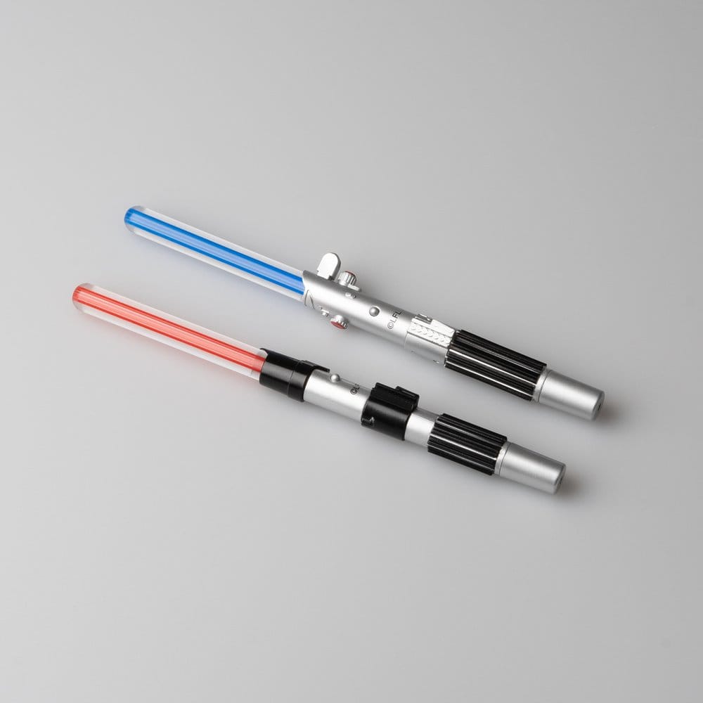 Star Wars Set de 2 Stylos Sabre Laser  Luke Skywalker & Darth Vader