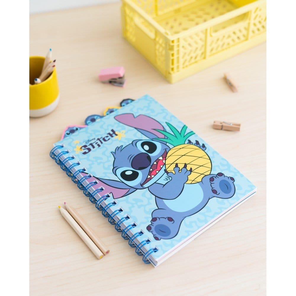 Disney Stitch cahier de projet A5