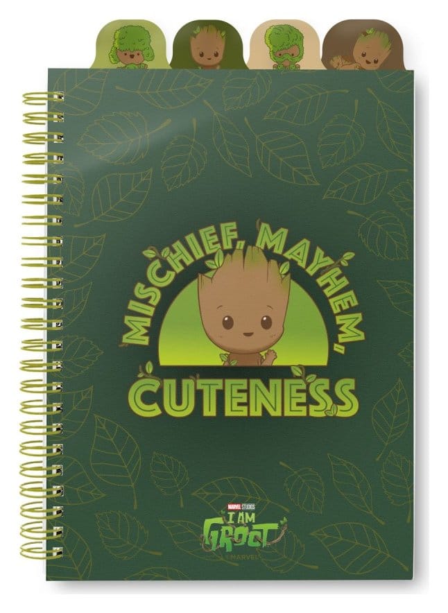 Marvel carnet de projet Groot A5