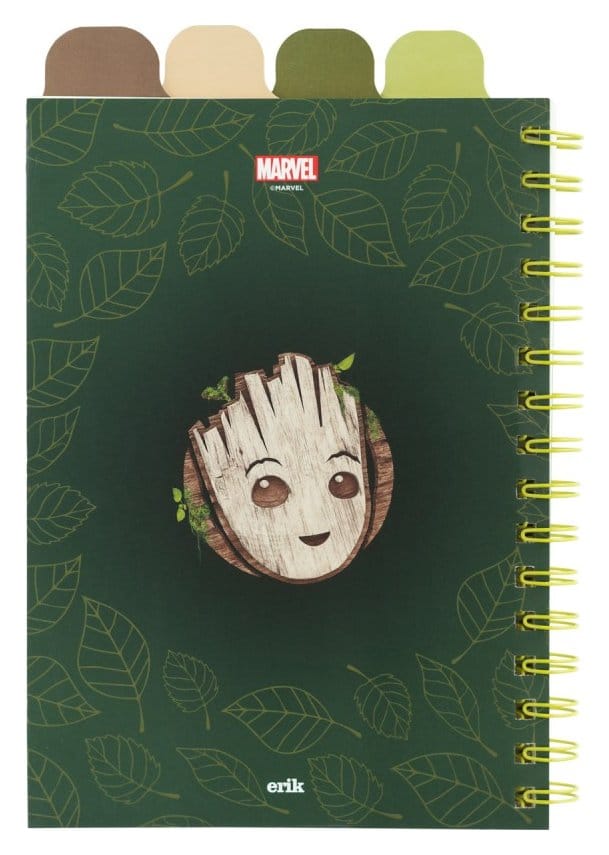 Marvel carnet de projet Groot A5
