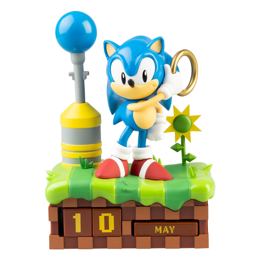 Sonic the Hedgehog Calendrier perpétuel 3D Sonic