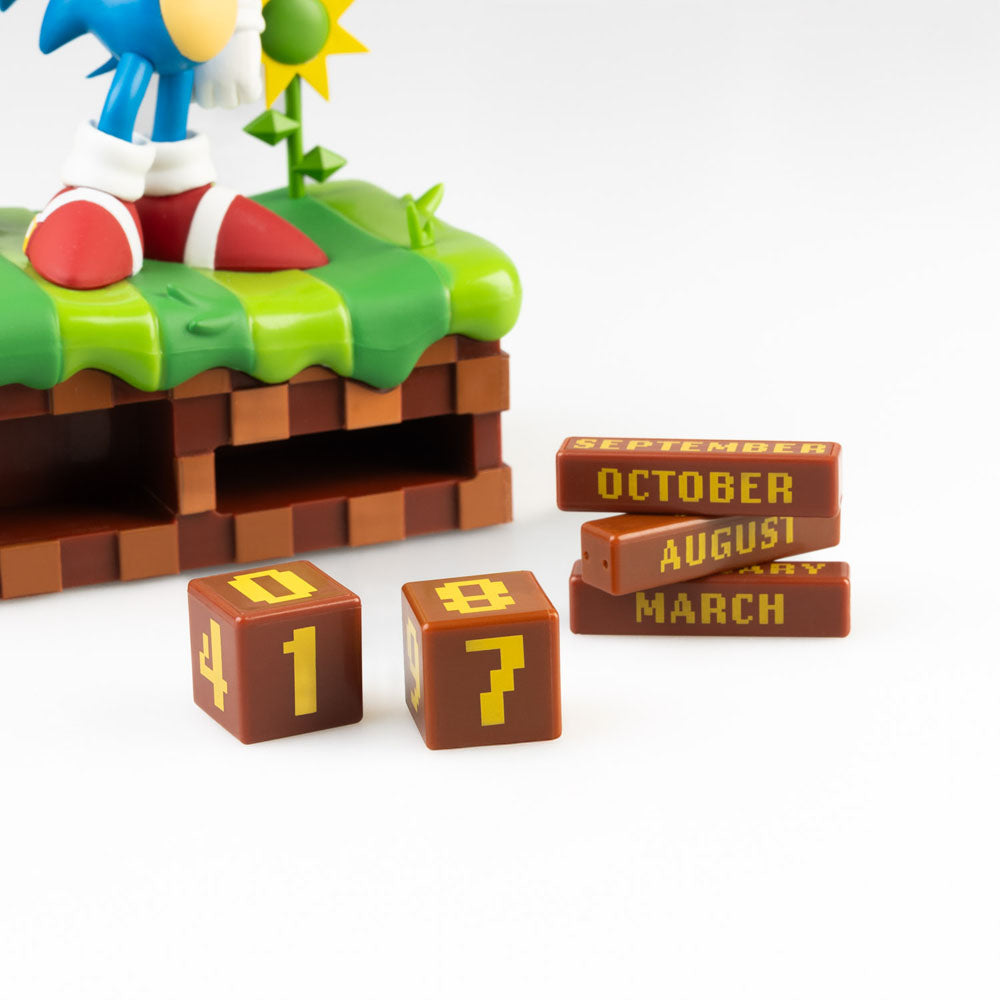 Sonic the Hedgehog Calendrier perpétuel 3D Sonic