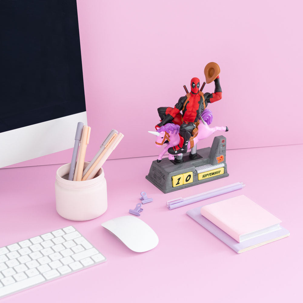 Marvel - Calendrier Perpétuel 3D "Deadpool"