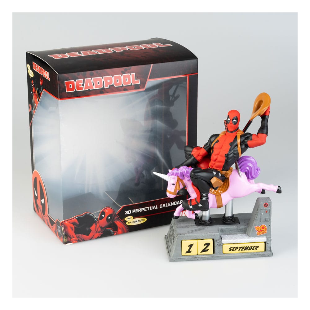 Marvel - Calendrier Perpétuel 3D "Deadpool"