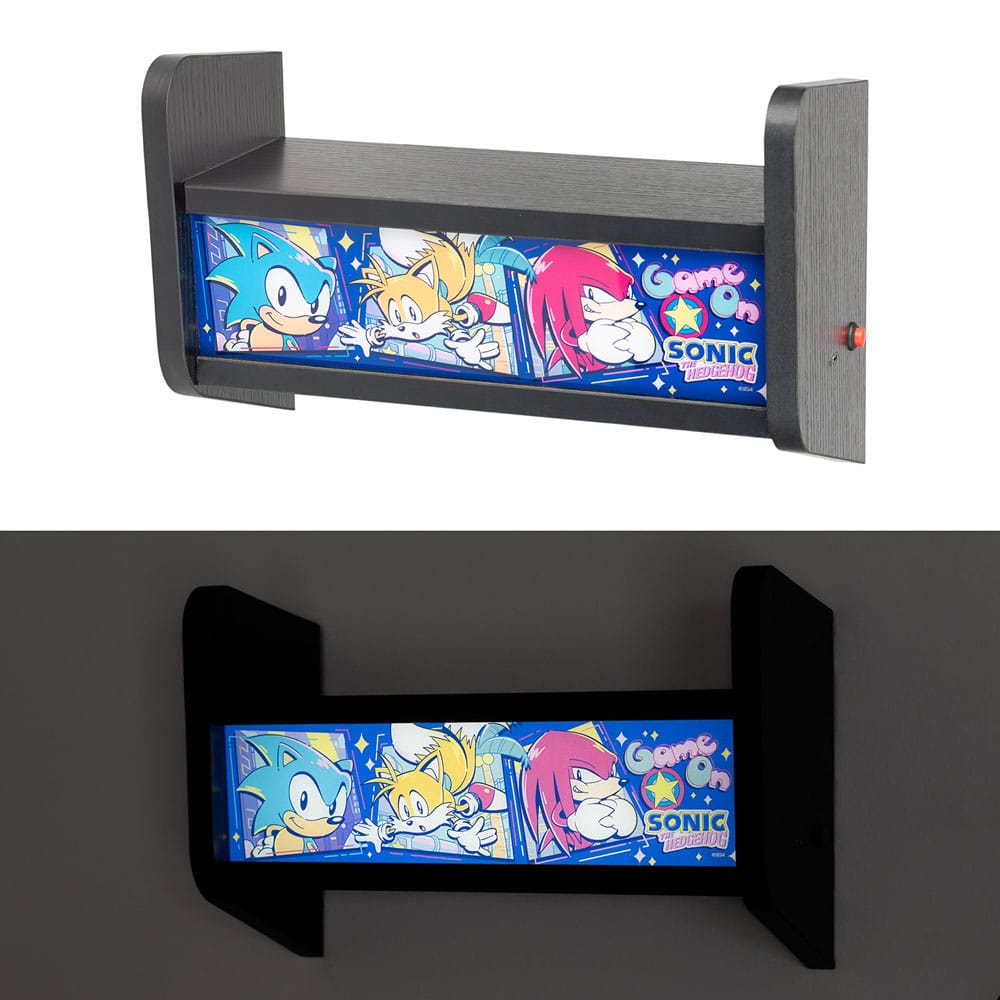 Sonic The Hedgehog lampe avec USB-C Arcade