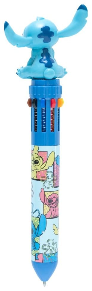 Disney stylo à bille 10 couleurs 3D Stitch