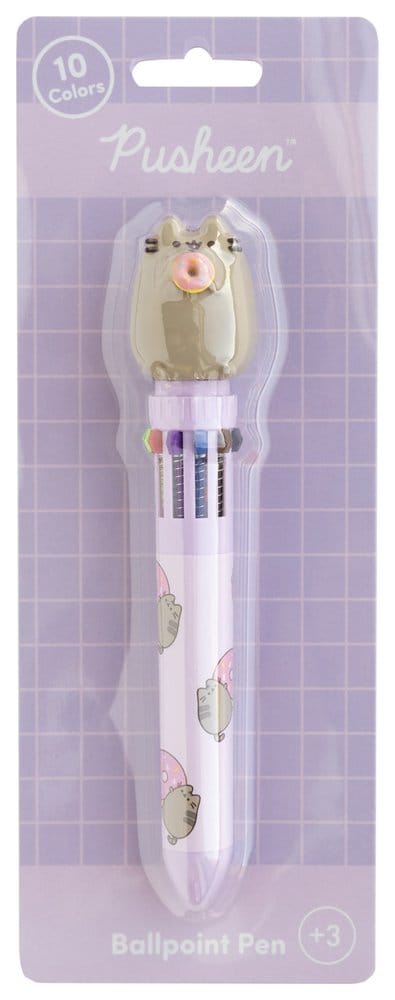 Pusheen bille 10 couleurs 3D