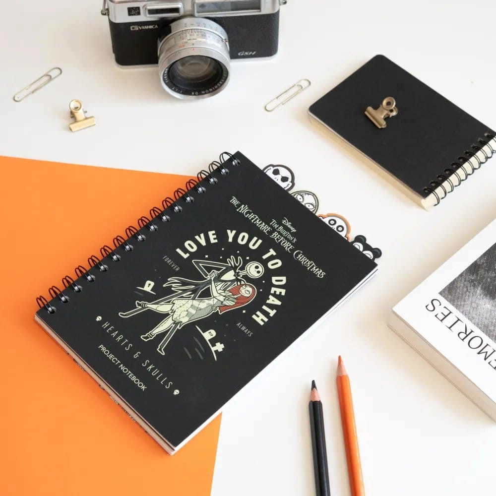 L'Étrange Noël de Monsieur Jack carnet de projet A5