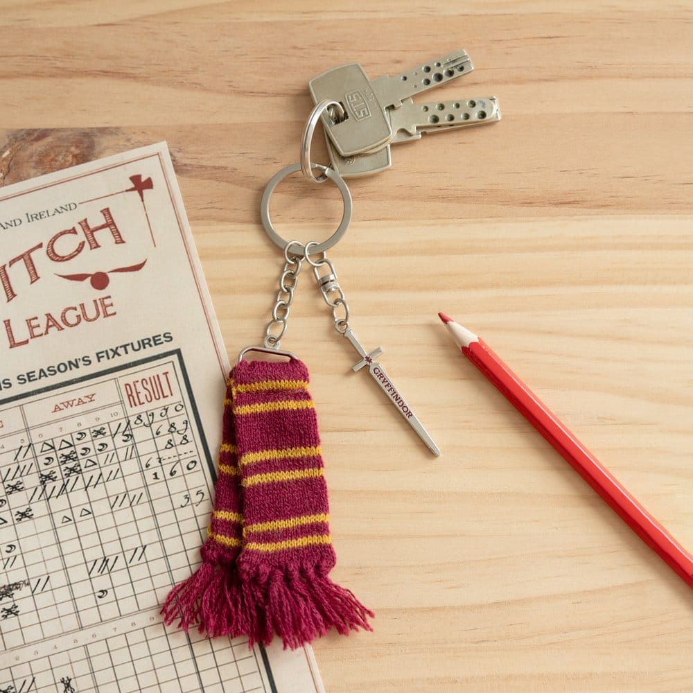Harry Potter porte-clés Écharpe Gryffondor 15 cm
