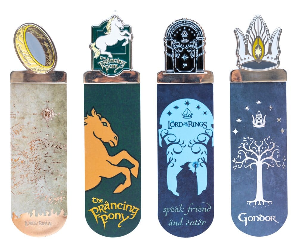 Le Seigneur des anneaux Marque-pages Set de 4