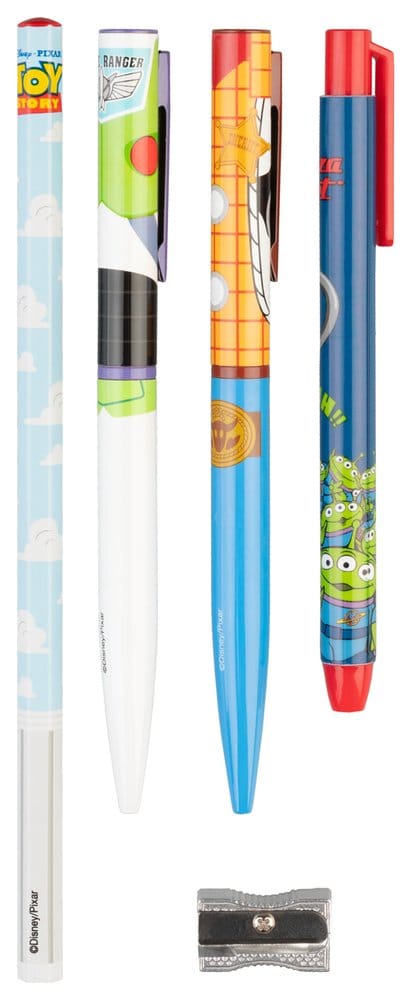 Disney Pixar Toy Story pot à crayons avec set de papeterie Botte de Woody 16 cm