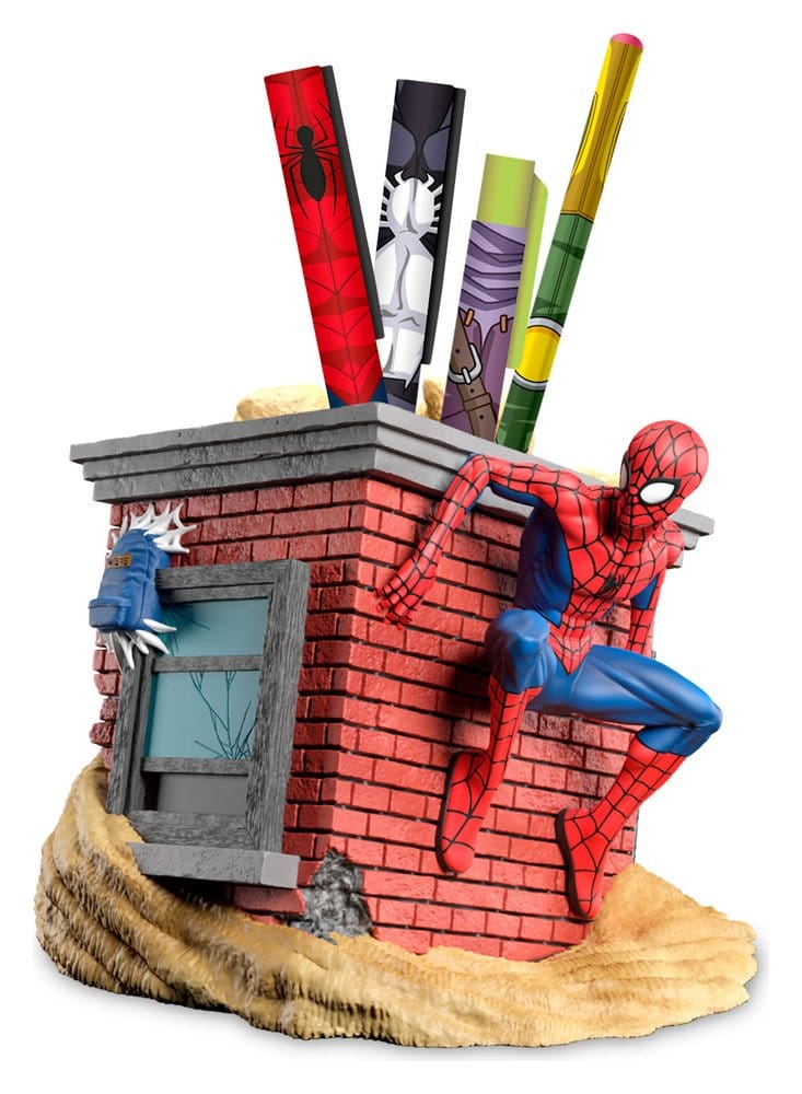 Spider-Man pot à crayons avec Set de Papeterie