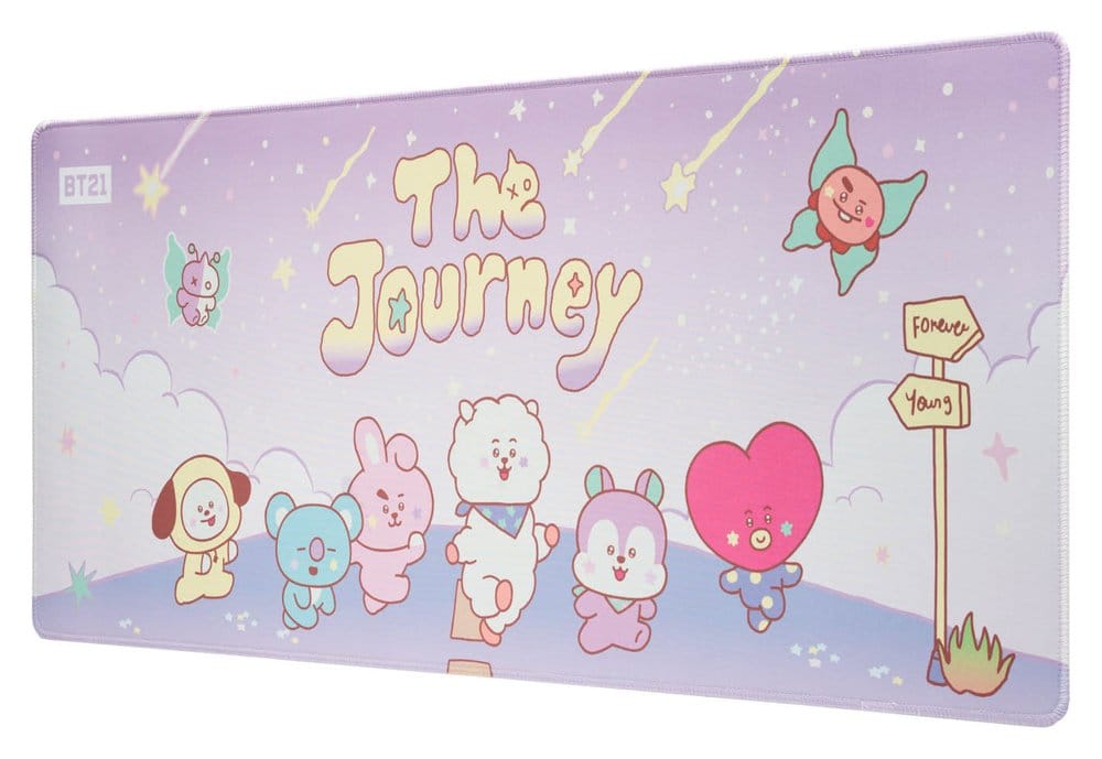 BT21 Tapis de Souris XL The Journey 80 x 35 cm