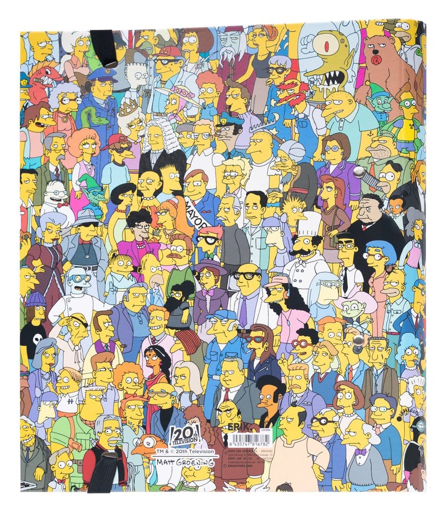 Les Simpson classeur à anneaux 2 anneaux 32 x 28 cm