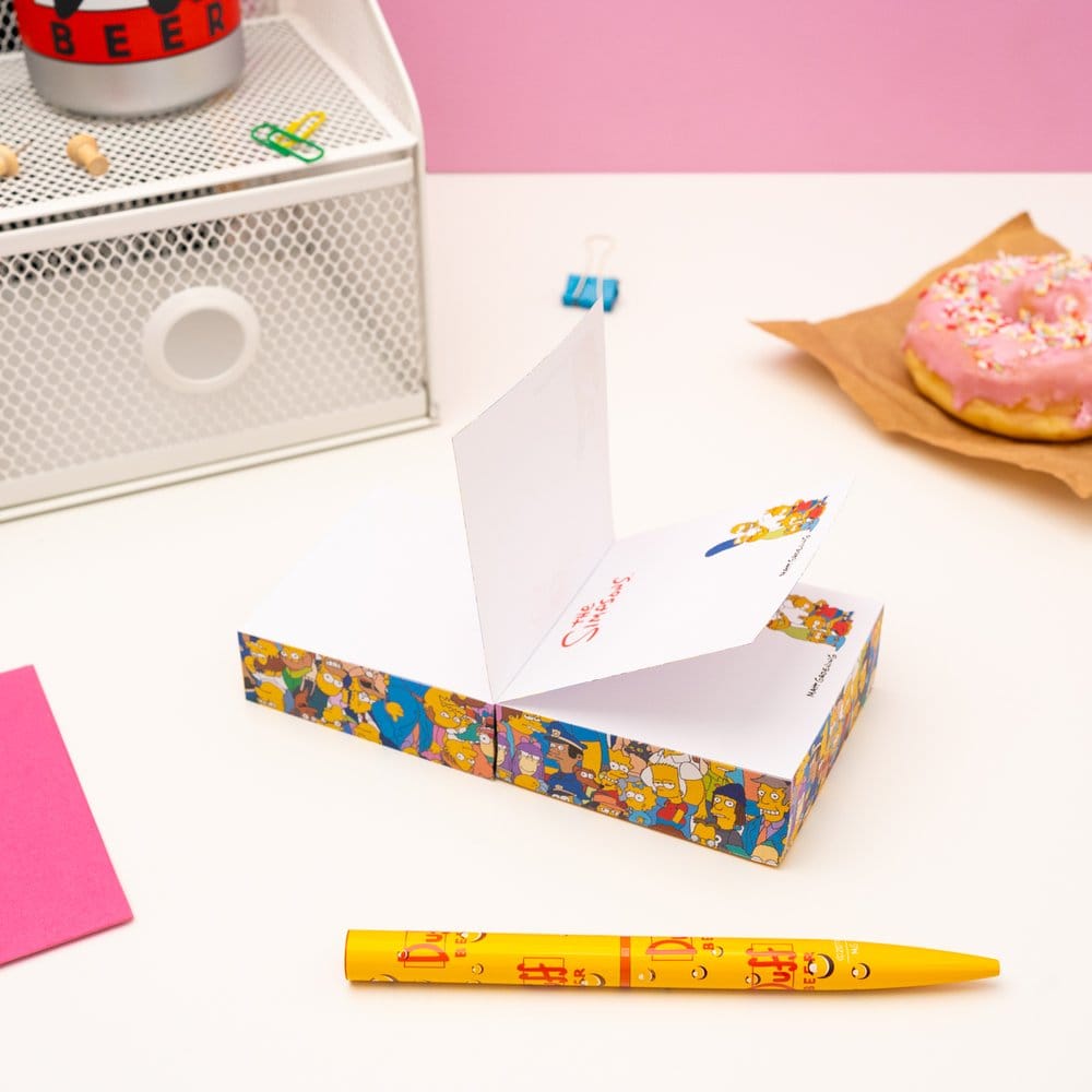 Les Simpson Bloc-notes 8 x 8 cm