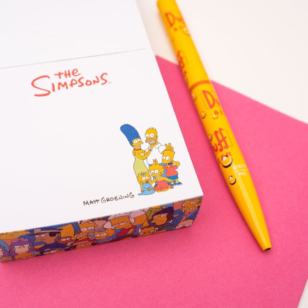 Les Simpson Bloc-notes 8 x 8 cm