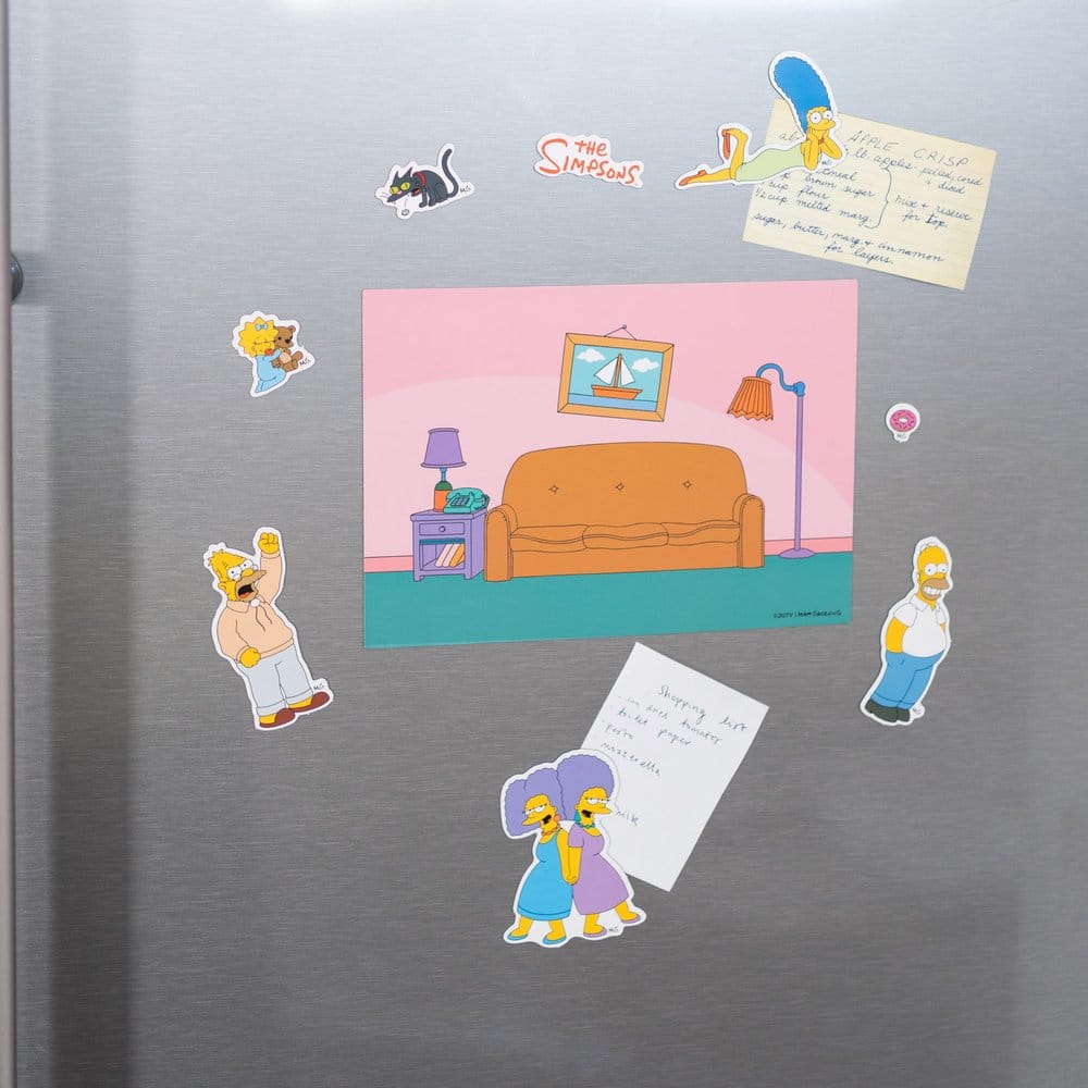 Les Simpson Set d'Aimants Figurines Famille