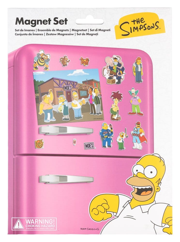 Les Simpson Set d'Aimants Figurines Citoyens