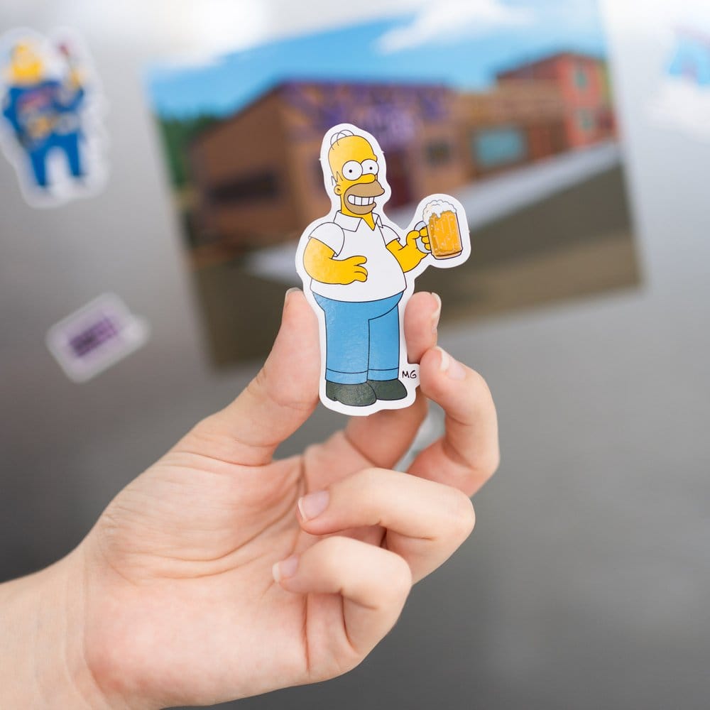 Les Simpson Set d'Aimants Figurines Citoyens