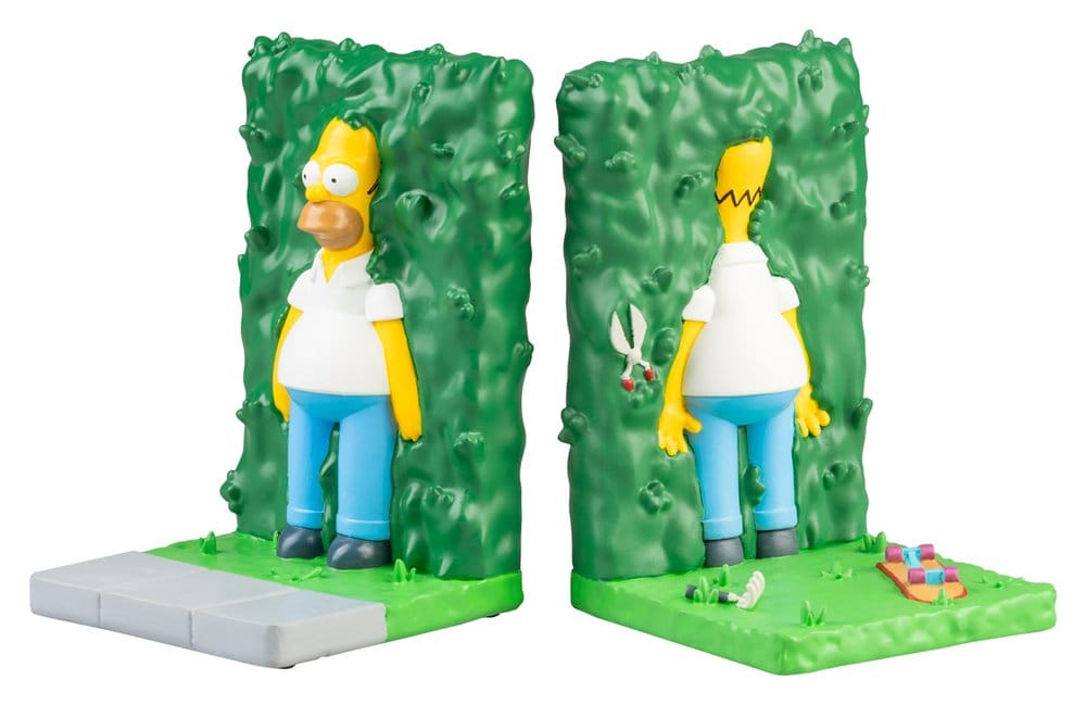 Les Simpson serre-livres Homer dans le Buisson 17 cm