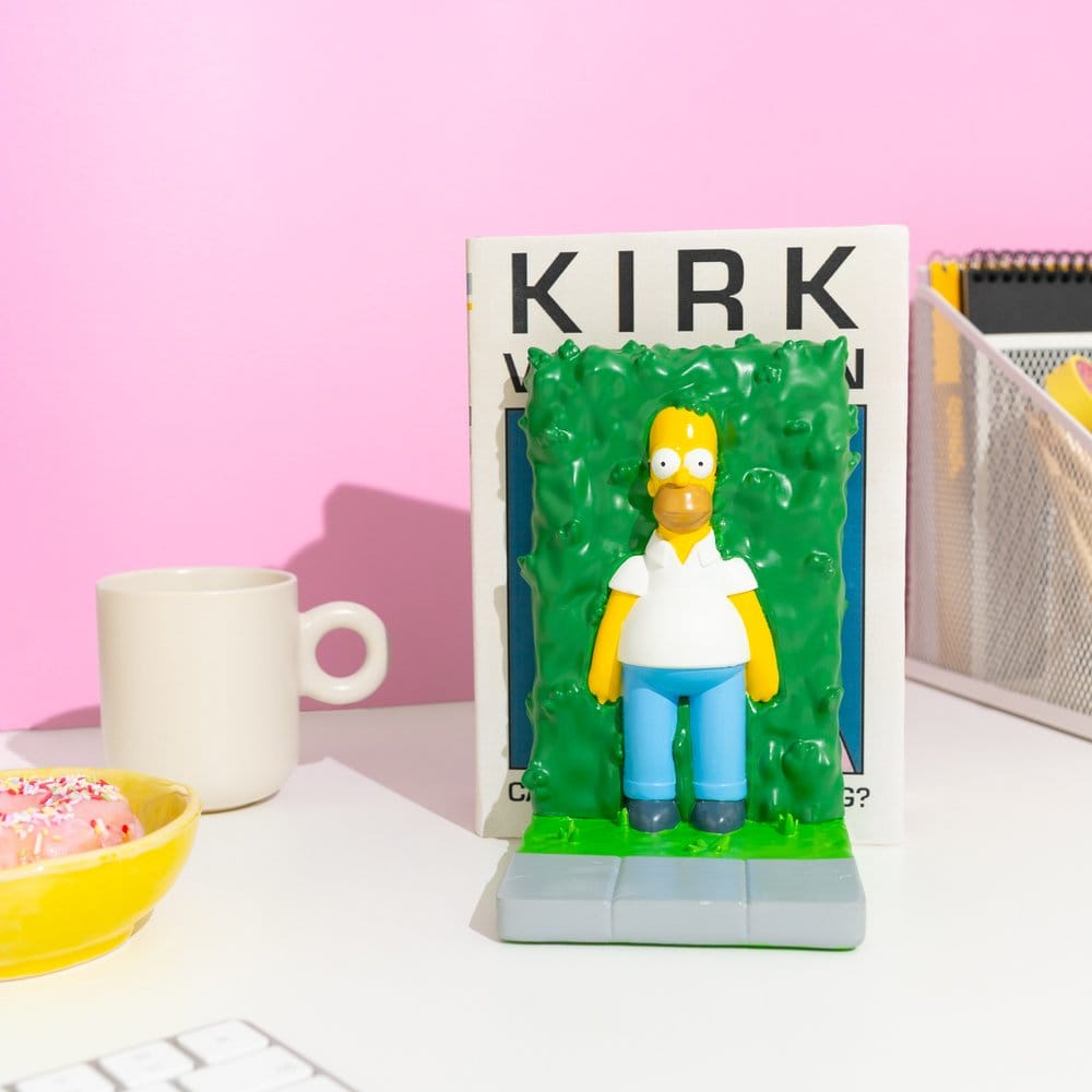 Les Simpson serre-livres Homer dans le Buisson 17 cm