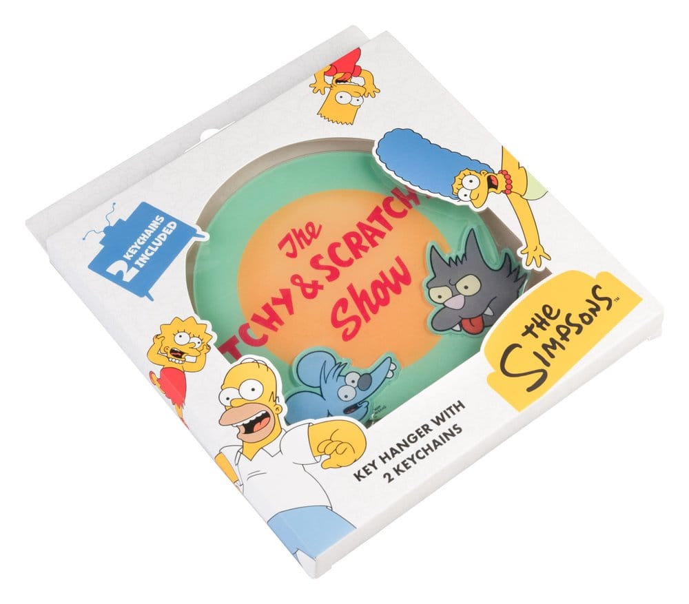 Les Simpson porte-clés mural 16 x 16 cm