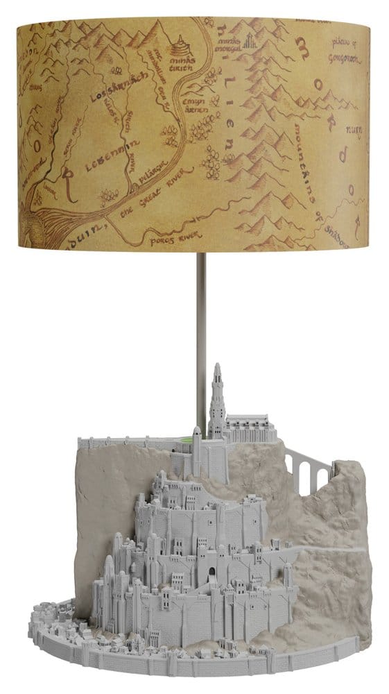 Le Seigneur des Anneaux lampe de table avec abat-jour Minas Tirith 34 cm