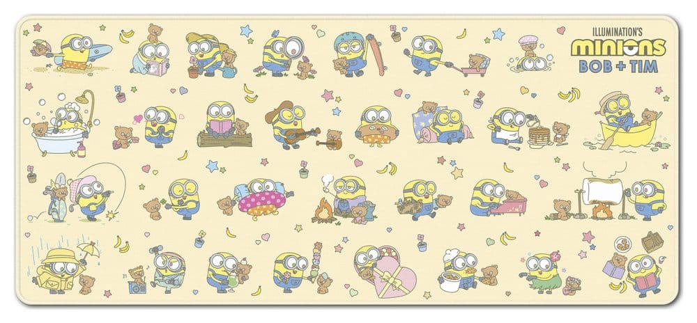 Minions tapis de souris XL Bob and Tim 80 x 35 cm