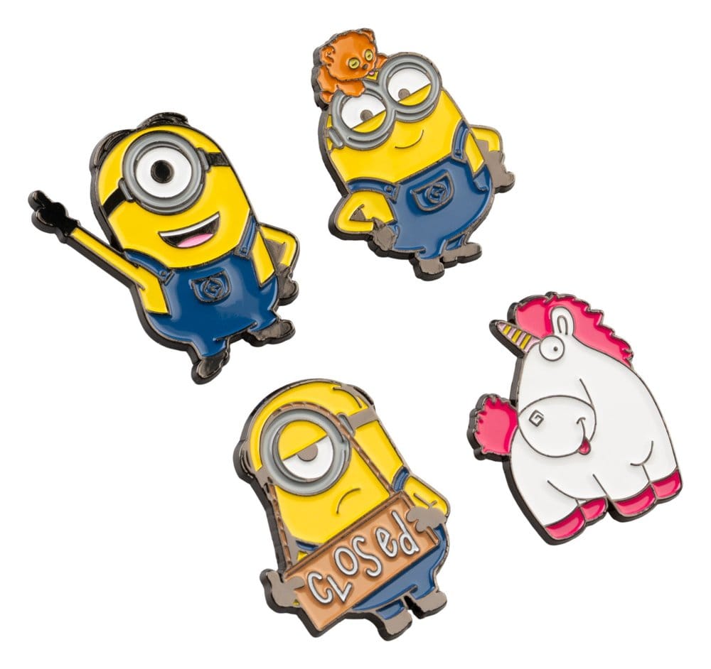 Minions pins Set de 4