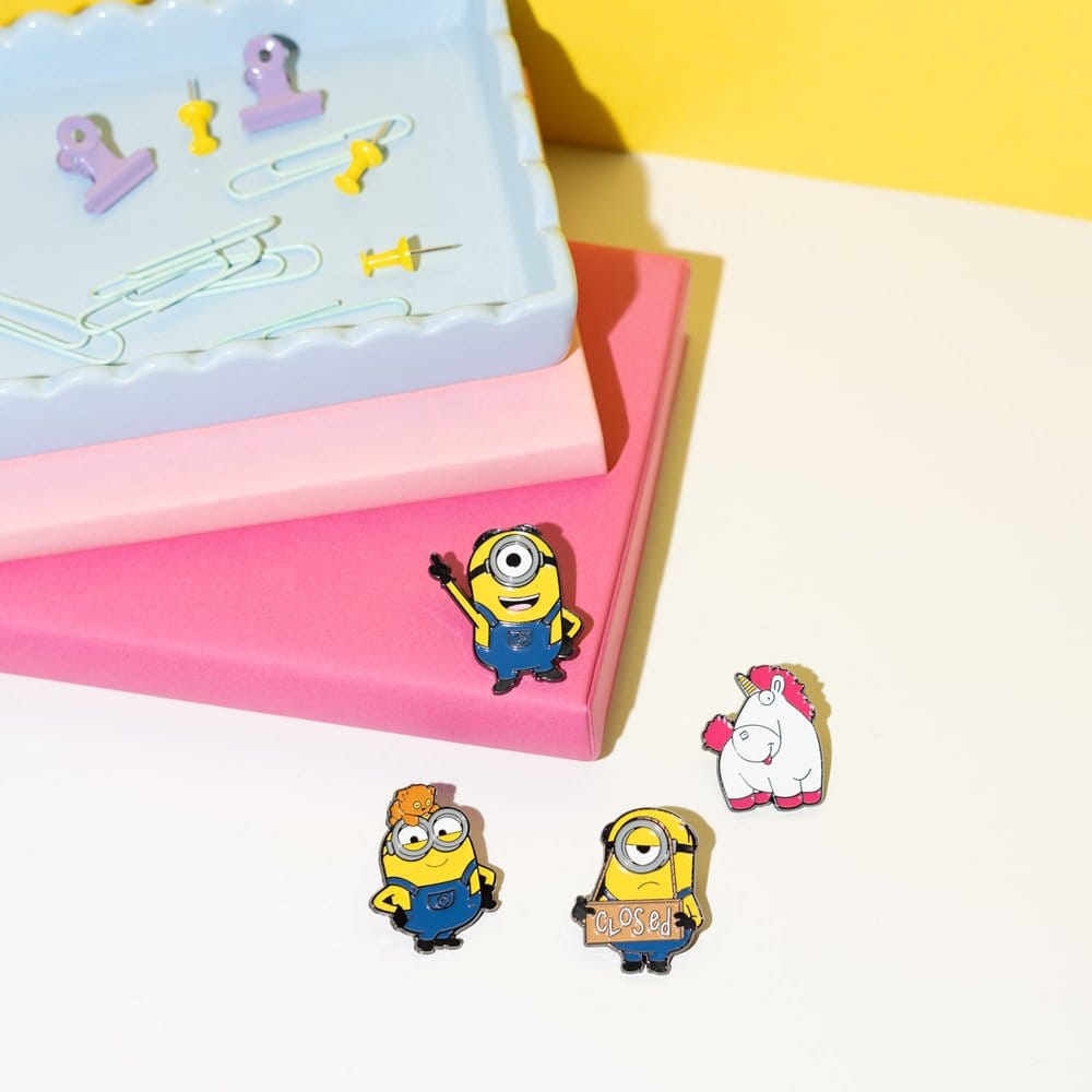Minions pins Set de 4