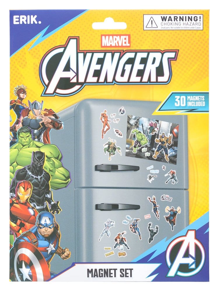 Marvel set d'aimants découpés Avengers