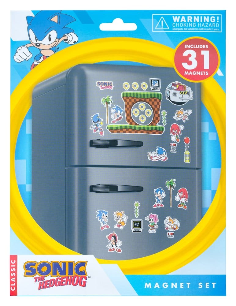 Sonic set d'aimants découpés
