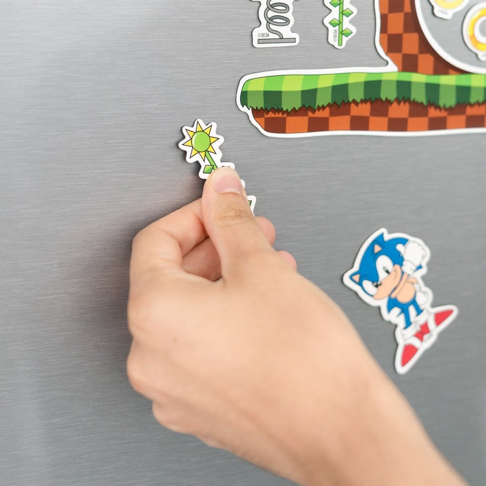 Sonic set d'aimants découpés