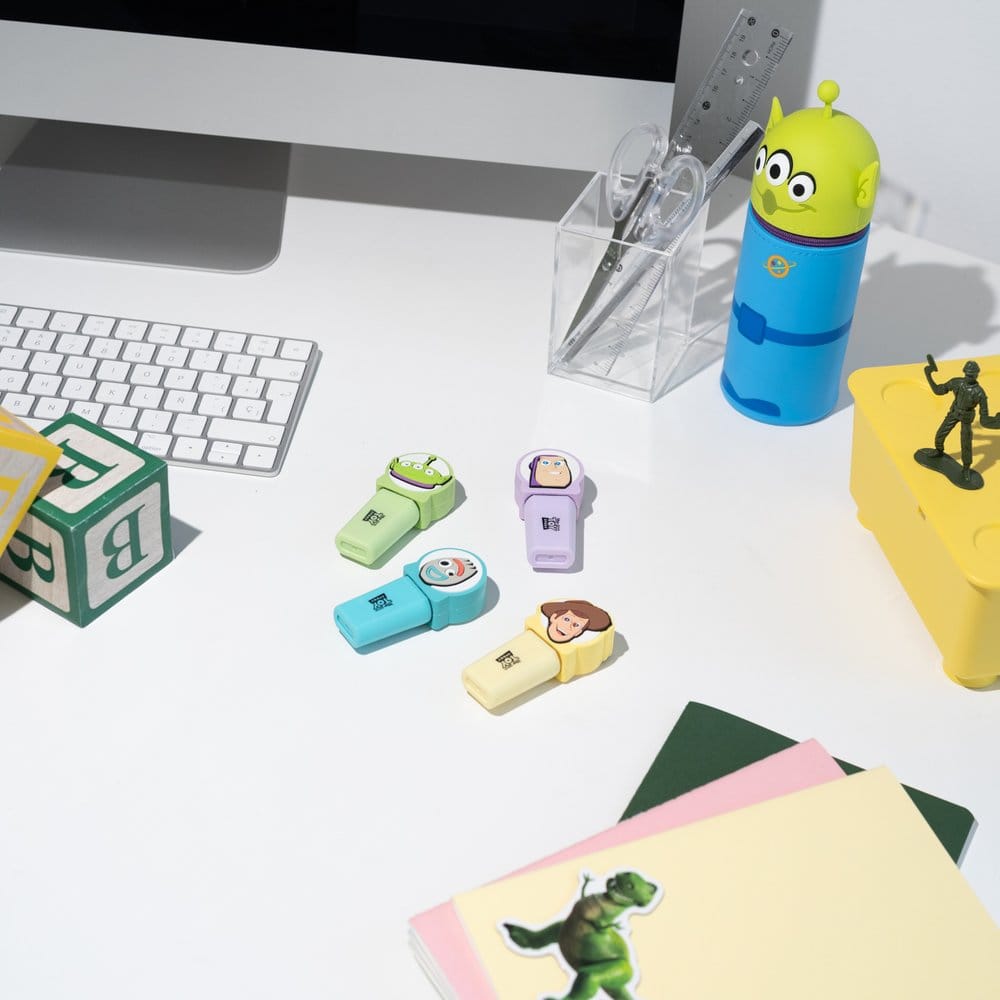 Toy Story Surligneurs avec Toppers Set de 4