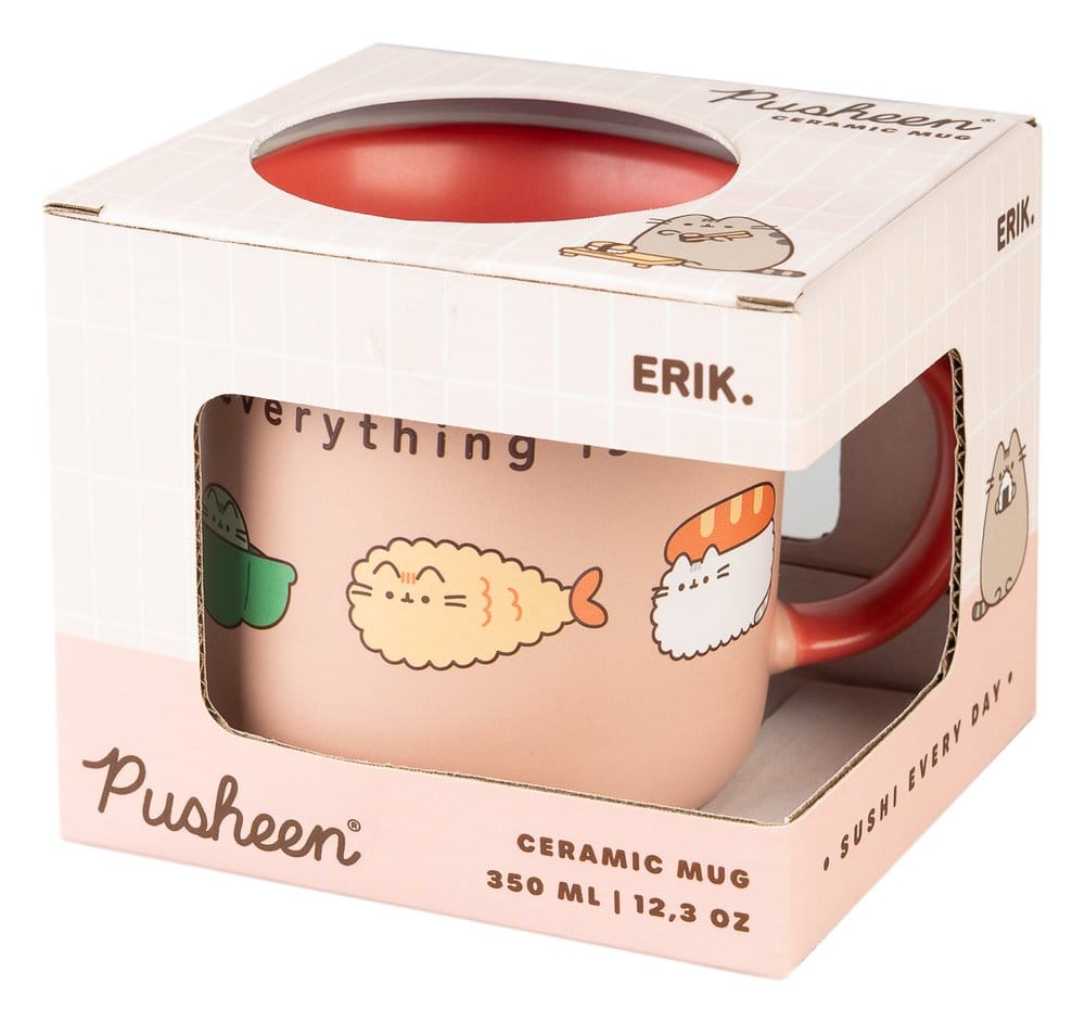 Pusheen mug premium Sushi Roll 440 ml