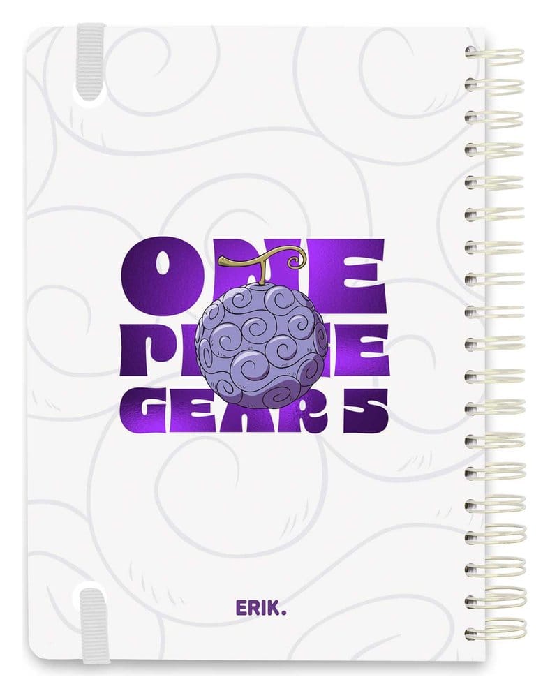 One Piece agenda scolaire hebdomadaire  2026/2027 Gear 5 A5