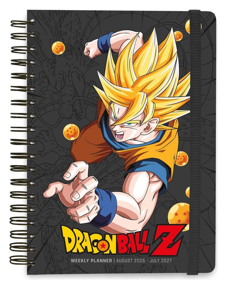 Dragon Ball agenda scolaire hebdomadaire 2026/2027 A5