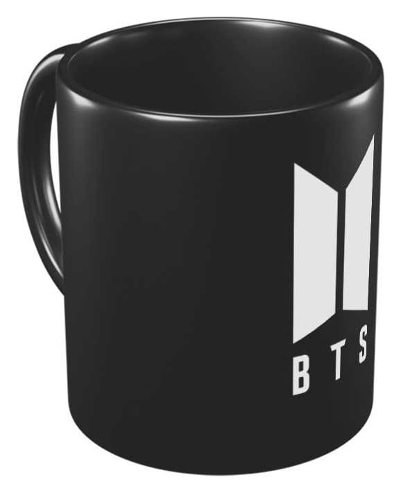 BTS tasse blanche avec logo 350 ml
