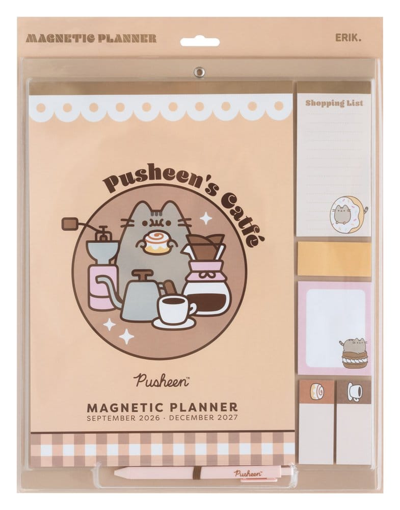 Pusheen agenda magnétique 2026/27 30 x 35 cm