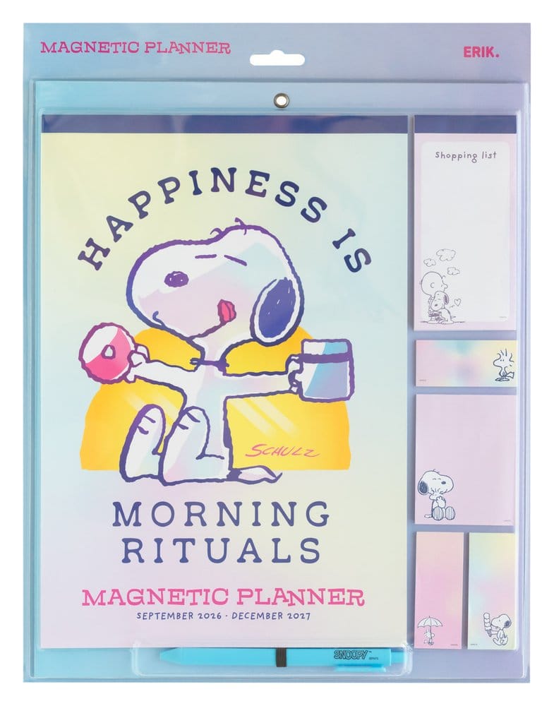 Snoopy agenda magnétique 2026/27 30 x 35 cm