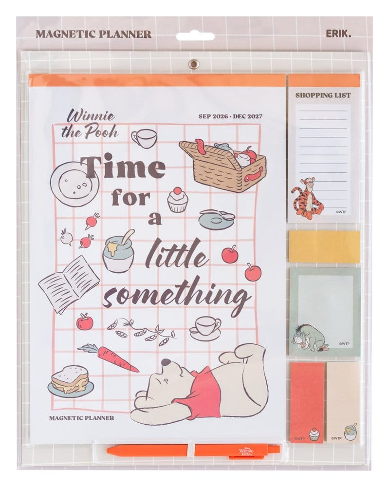 Winnie l'Ourson agenda magnétique 2026/27 30 x 35 cm