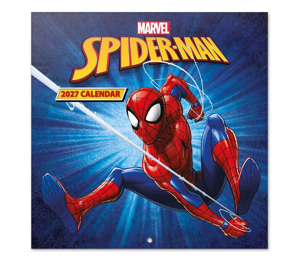 Spider-Man Calendrier mural 2027 30 x 30 cm