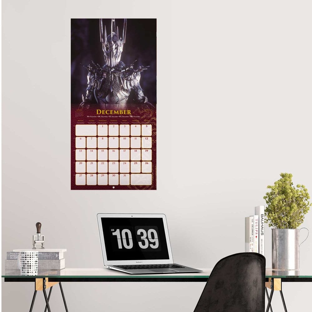 Le Seigneur des anneaux Calendrier mural 2027 30 x 30 cm