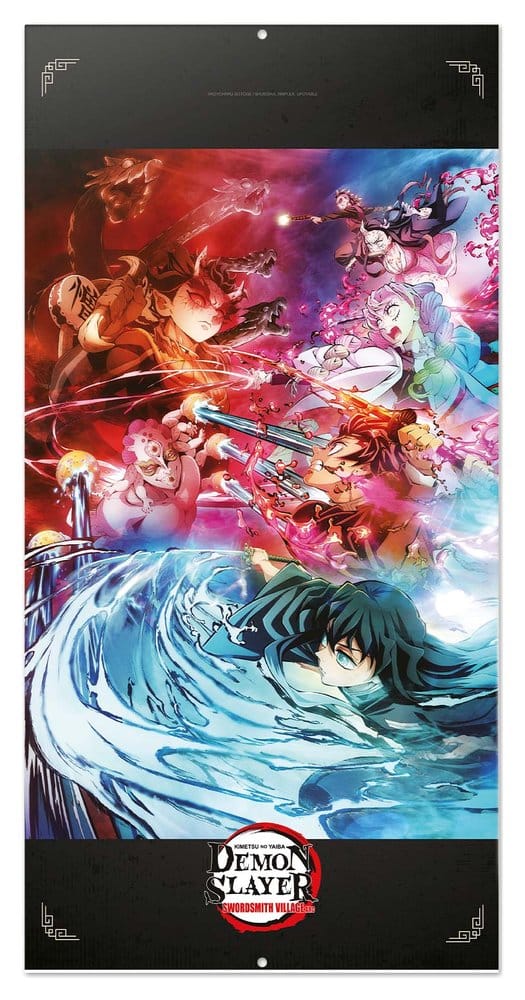 Demon Slayer calendrier mural 2027 30 x 30 cm