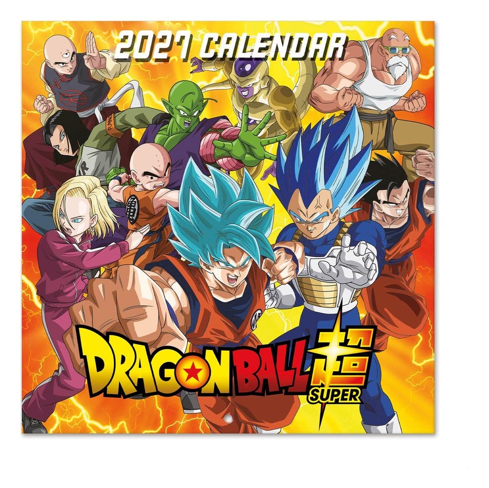 Dragon Ball calendrier mural 2027 30 x 30 cm